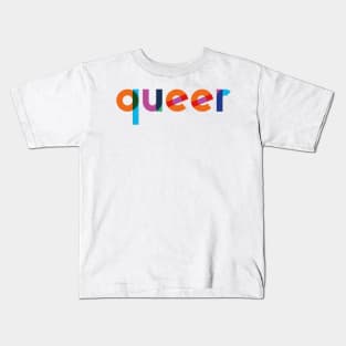 QUEER LGBTIQ+ PRIDE COMMUNITY Kids T-Shirt